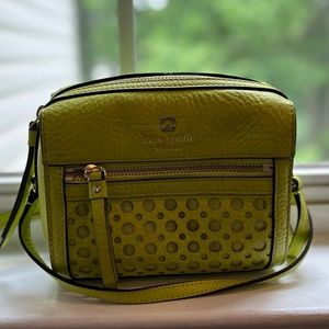 Lime Green Kate Spade Looloo Perri Crossbody Purse